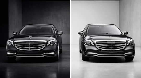 Scène conceptuelle représentant le dilemme entre location et propriété automobile pour les particuliers