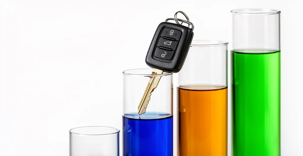 Comparaison visuelle des composants du TAEG dans un crédit auto